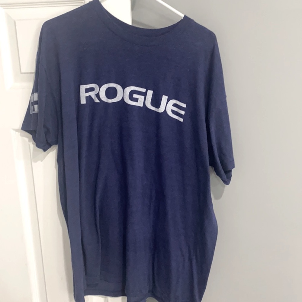 Rogue Fitness. Graphic Tee Navy 2XL